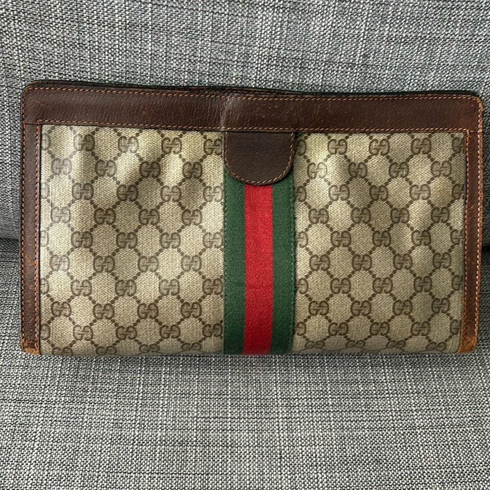 Vintage Gucci Parfums Large Toiletry Pouch
